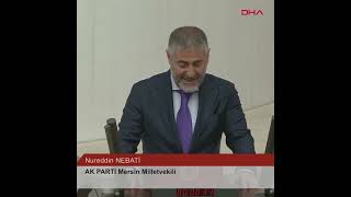 Eski Hazine ve Maliye Bakanı Nureddin Nebati, TBMM'de yemin etti