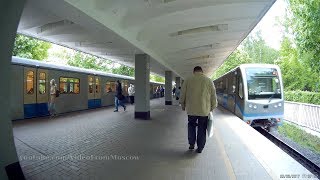 Видео Метро Измайловская, выход в город от VideoFromMoscow, Измайловская площадь, Москва, Россия