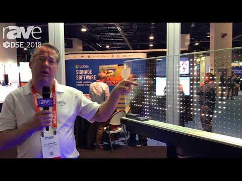 DSE 2018: Pilkington Showcases NSG Tech Product Conductive Glass Powering LED Lights