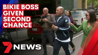 Bikie boss Toby Mitchell given a second chance after attacking a homeless man | 7NEWS