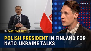 Prezydent Polski W Finlandii Dla Nato, Rozmowy Na Ukrainie Bartłomiej Kot