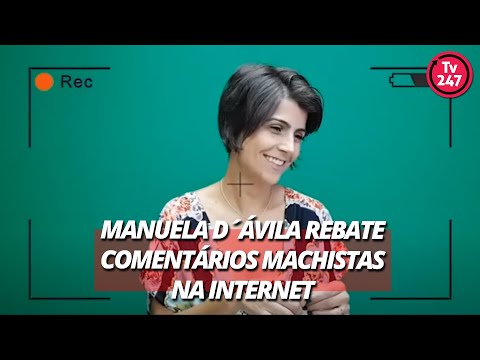 Manuela D´Ávila rebate comentários machistas na internet