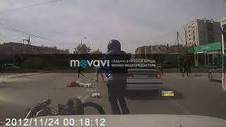 Видео Новосибирск. ДТП на Выборной. от Инцидент Новосибирск, Выборная улица, Новосибирск, Россия