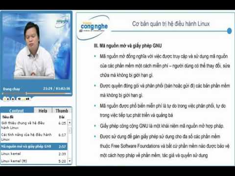 Bai 1 - Co Ban he dieu hanh Linux (1.2).FLV