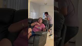 Gagging In Front Of His Mom