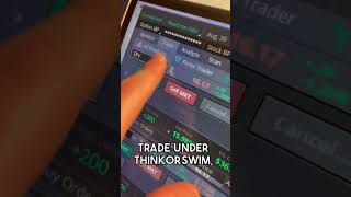 Thinkorswim Does It Again