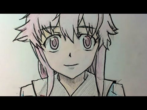 Юно из аниме как нарисовать Юно из аниме как нарисовать