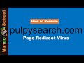 pulpysearch.com page redirect Virus Removal Guide