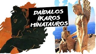 Daidalos Ikaros Ve Minotauros Efsanesi Tekhne Kavramı Ve Labyrinthos