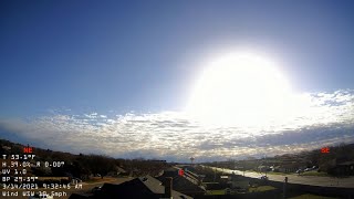 Abilene Tx 24 Hour Time Lapse - 20210314 Sunday East