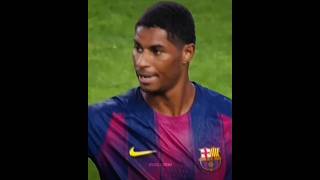 Marcus Rashford Scores His First Goal For Barcelona