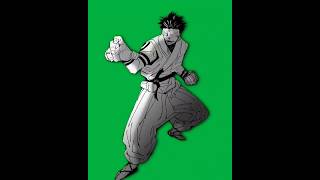 Anime Green Screen Video For Edit Gojo Vs Sukuna