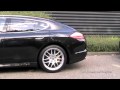 Porsche Panamera Turbo start-up & little rev