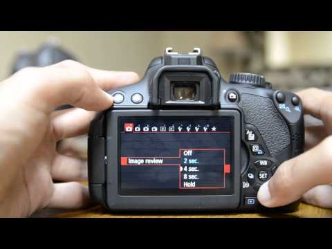 Canon T4i Tutorial Canon 650D How to Tutorial Set Up Guide