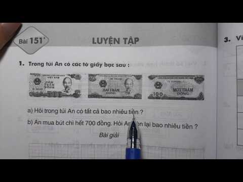 TOÁN LỚP 2 - VỞ BÀI TẬP 2 (Bài 151/ Trang 80) - LUYỆN TẬP - Thầy Master Nhựt