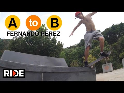 Fernando Perez Skates Shenzhen, China - A to B