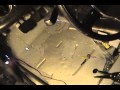 1972 Mercedes-Benz 220D - floor repair - steel patches