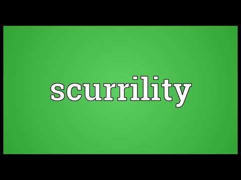 Header of scurrility