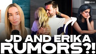 Ihip News Jd Vance Cant Hide Intimate Moment With Erika Kirk Whats Going On??