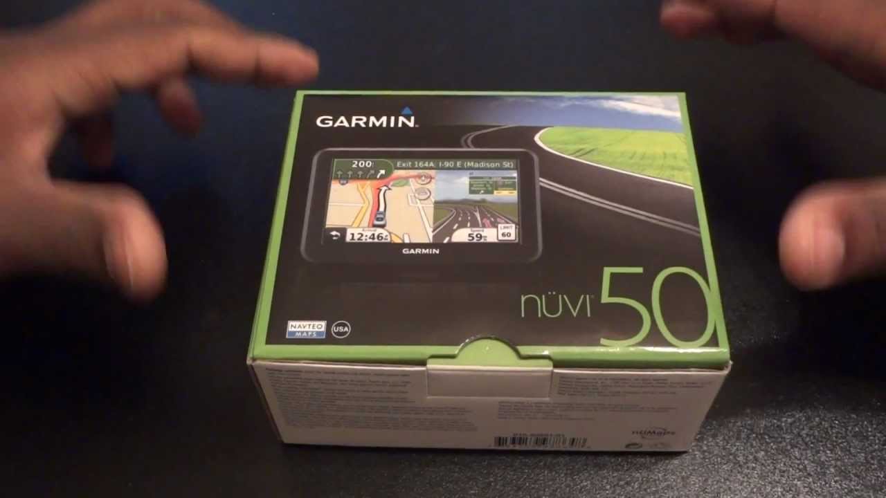 Garmin Nuvi 50 GPS Unboxing and Review - YouTube