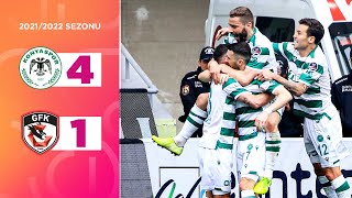 Konyaspor 4-1 Gaziantep Fk 20212022 Maç Özeti
