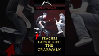 Lars Ulrich Learns Robert Trujillo Crabwalk At Metallica Concert Live #Metallicafamily