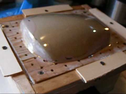 Vacuum Forming A Windshield for My Heim Bell 222 - YouTube