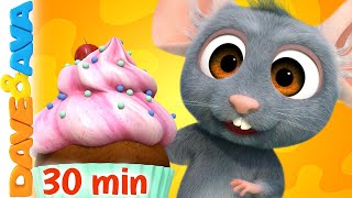 🧁 The Muffin Man | Nursery Rhymes & Baby Songs by Dave and Ava 🧁