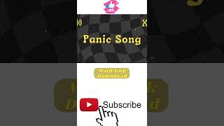 Panic Song - Sound Effect