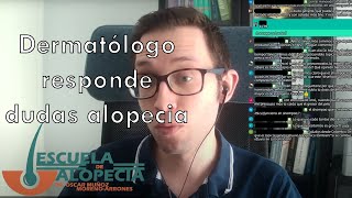 Preguntas alopecia respondidas por dermatólogo