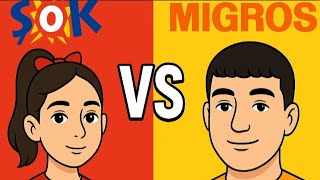 Şok Vs Mi̇gros Karşilaştirma