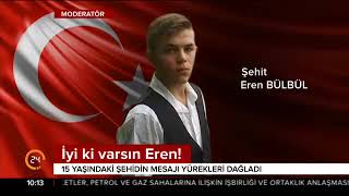 Eren Bülbül'ün o sözü duygulandırdı: Türkiye tek ses oldu #iyikivarsınEren