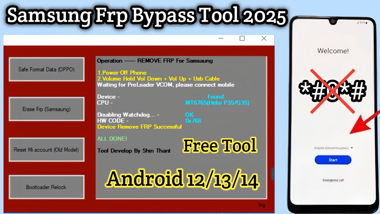 Finally New Tool- Samsung Frp Bypass 2025 | All Samsung Finally New Tool- Samsung Frp Bypass 2025 | All Samsung
