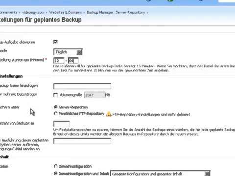 Video web hosting services germany