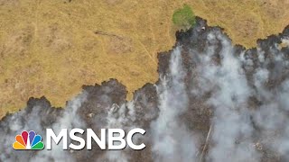 Brazilian Warplanes Dump Water On Amazon Wildfires Morning Joe Msnbc