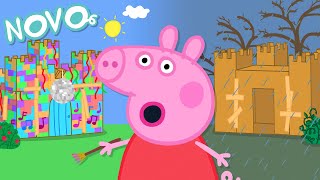 Peppa Pig Português Brasil Industrializado X Caseiro Novo Contos Da Peppa Pig