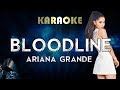 Ariana Grande - bloodline (Karaoke Instrumental)