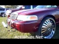 AceWhips.NET- Ford Crown Victoria on 28" DUB Swyrl Floaters