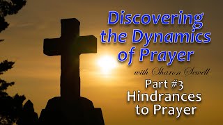 Hindrances to Prayer