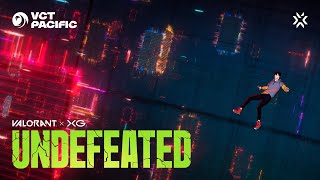 UNDEFEATED - XG & VALORANT (Official Music Video) // VCT Pacific 2024 Song
