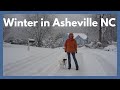 Winter in Asheville NC