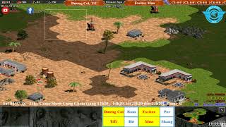 AoE 22 Random Dương Còi, TiTi vs Exciter, Mưa ngày 7-4-2018