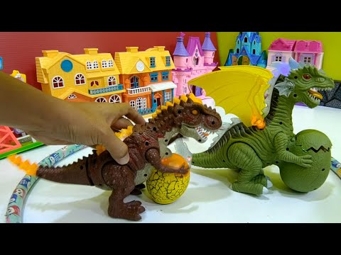 Review Dinosaur Egg Surprise Dragon Dog Police รีวิวไดโนเสาร์ออกไข่ หมาตำรวจ มังกรออกไข่ ไข่ยักษ์