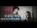 EXO SEHUN AND GUGUDAN MINA Dokgo Rewind scene