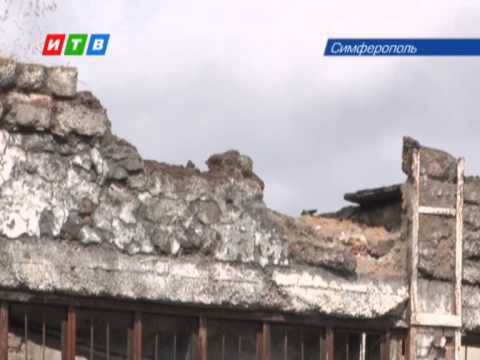 В Симферопольской исправительной колонии № 102 рухнула крыша. Есть жертвы.
