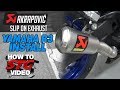 Akrapovic Slip-on Exhaust Install on a 15-20 Yamaha R3 | SportbikeTrackGear.com YouTube Video