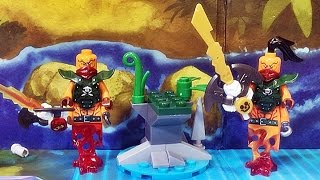 lele 닌자고 나다칸 스카이해적 레고 짝퉁 미니피규어 리뷰 Lego knockoff ninjago nadakhan