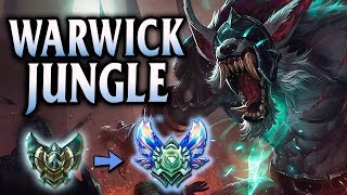 Diamond Ranked Grey Warwick Jungle | Unranked to Diamond #9 - League of Legends S8
