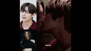 vsoo kiss #army #blink #bts #blackpink #vsoo #taesoo #taehyung #jisoo