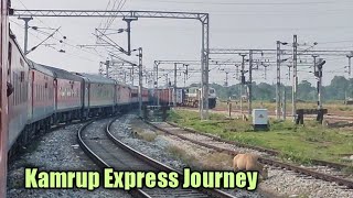 New Coochbehar - New Jalpaiguri Complete Train Journey Onboard Kamrup Express Behind Tkd Wap7